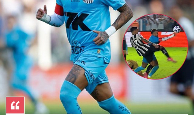 😥离奇手球染红！内马尔赛后发文：因进球心切犯错向大家道歉，这三分算我的